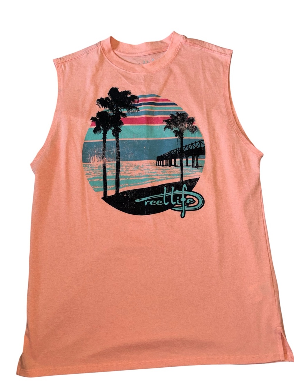 Reel Life Men’s tank top NEW without tags
